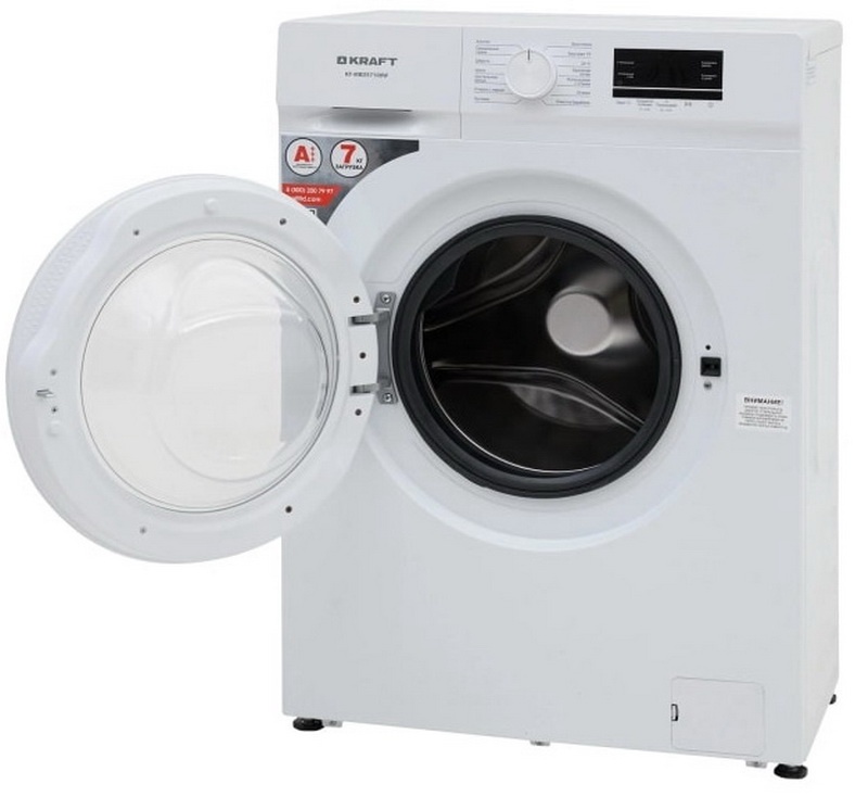 Стиральная машина Kraft Стиральная машина Kraft KF-MBDS7108W автомат, 7 кг, 1000 об/мин, белый фото 8