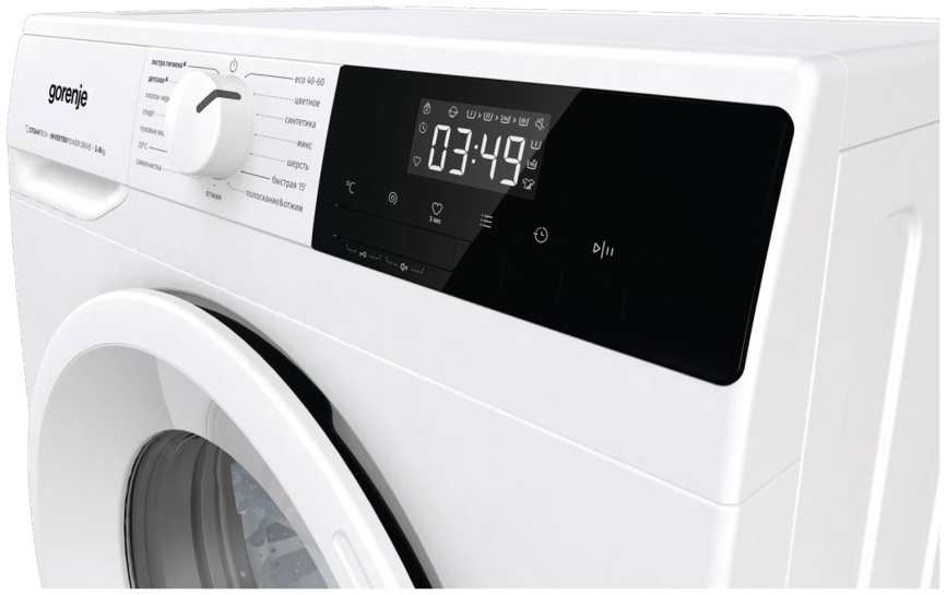Стиральная машина Gorenje WNHPI84AS/R 8 кг, белый фото 8