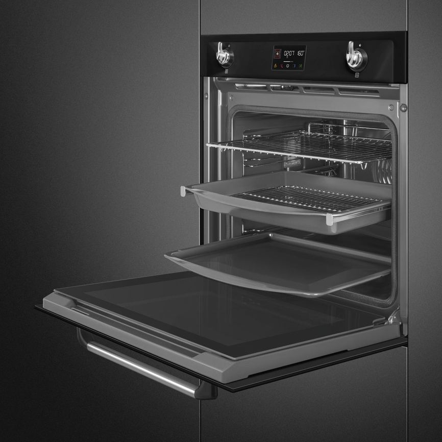 Встраиваемый духовой шкаф SMEG SOP6902S2PN фото 4