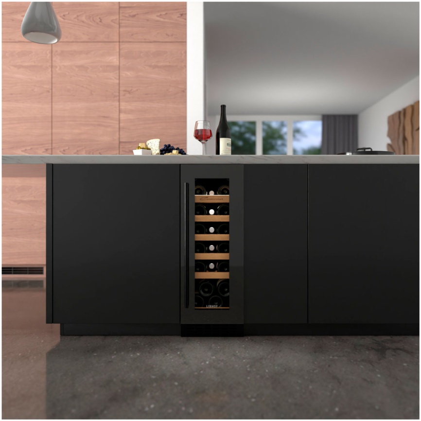 Встраиваемый винный шкаф Libhof CX-19 Black фото 7
