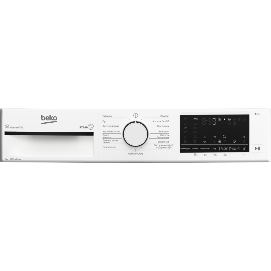 Стиральная машина B3WFR572W 7329910005 BEKO фото 3