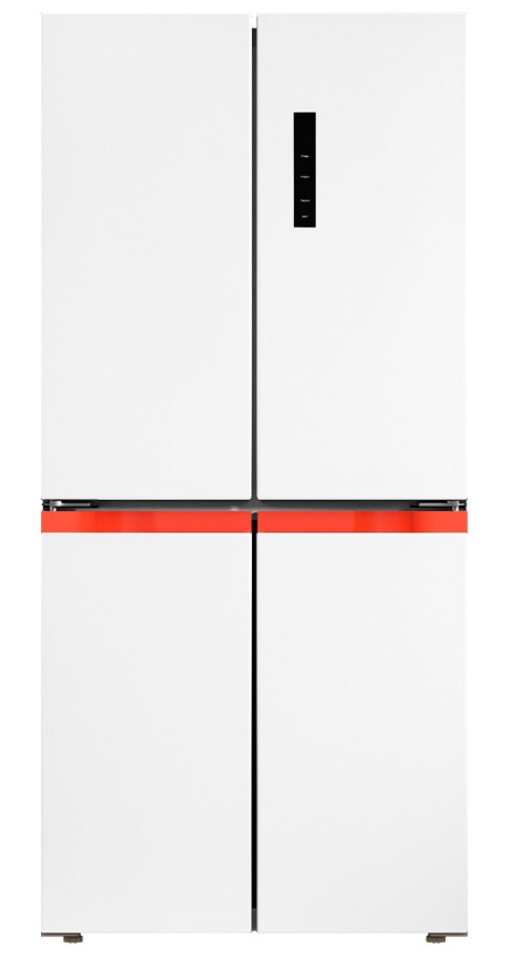 Многокамерный холодильник LEX LCD450WOrID No frost, белый фото 1