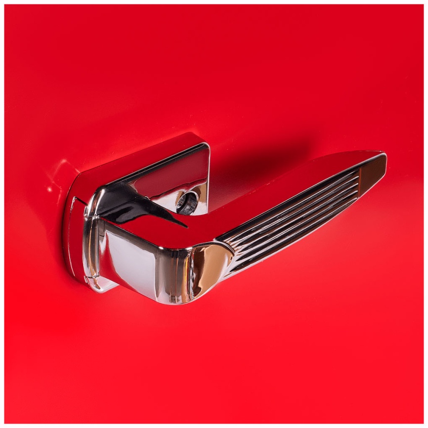 Однокамерный холодильник Maunfeld MFF83RR, красный фото 7