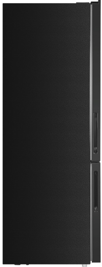Двухкамерный холодильник Maunfeld MFF1857NFSB No frost, черно-серый фото 7