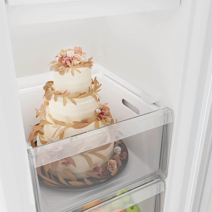 Морозильник Candy CUF163WA A 165 л, белый фото 4