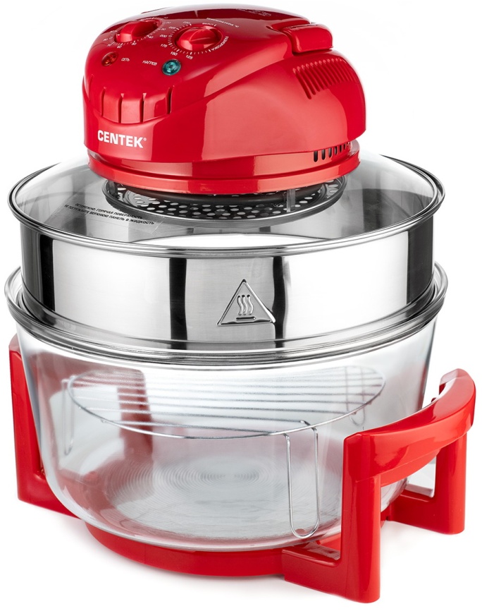 Аэрогриль Centek CT-1456 (RED) фото 2