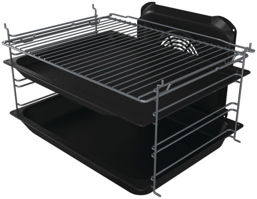 Электроплита Gorenje GECS6C70XC 60 см, 4 конфорки, серебристый фото 9