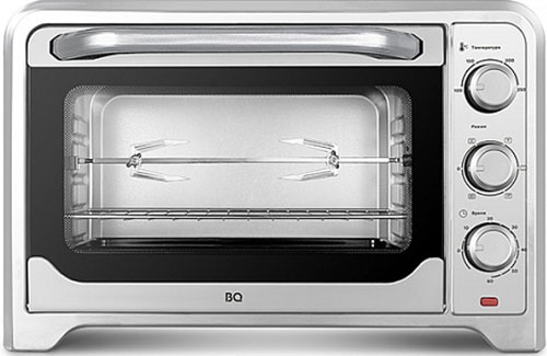 Электропечь BQ EO1002B, стальной/черный фото 1