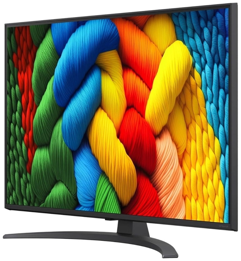 Телевизор LG 43NANO81A6A.ARUG, 43 дюйма, 4K Ultra HD, смарт ТВ, WebOS 25, черный фото 4
