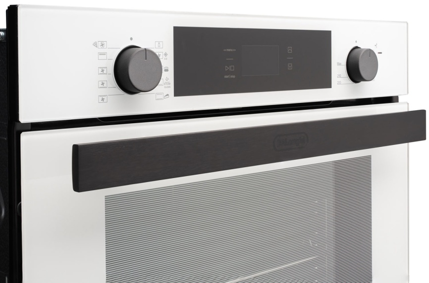 Электрический духовой шкаф De’Longhi DEO 735 BB FRANCA 59 см, 72 л гриль конвекция, белый фото 2