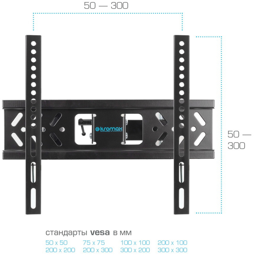 Кронштейн для телевизора Kromax PIXIS-XS black фото 7