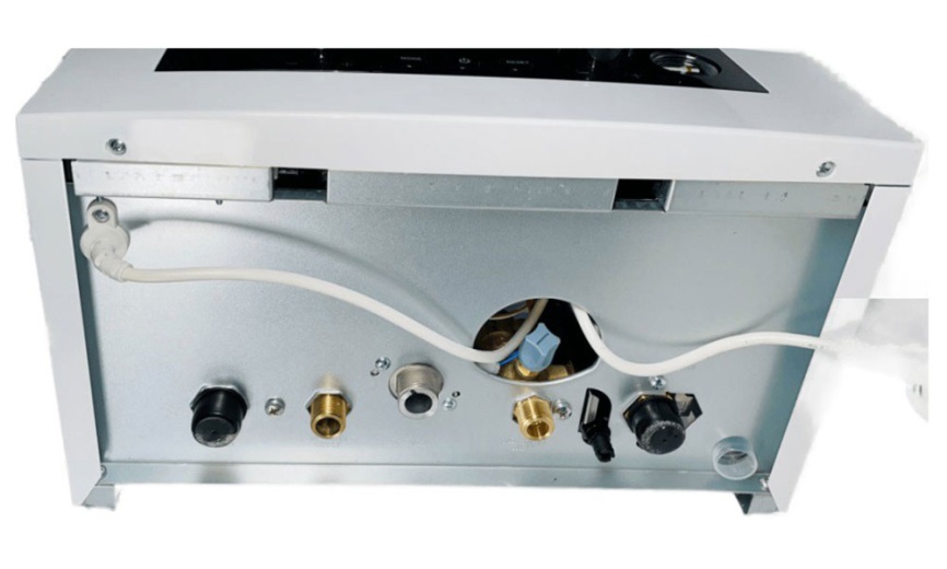 Котел газовый Navien Heatluxe NGB210 - 10K, 2-ух контурный, закрытая камера сгорания фото 4