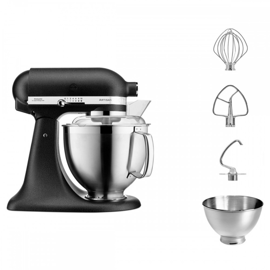 Настольный миксер KitchenAid 5KSM185PSEBK фото 2