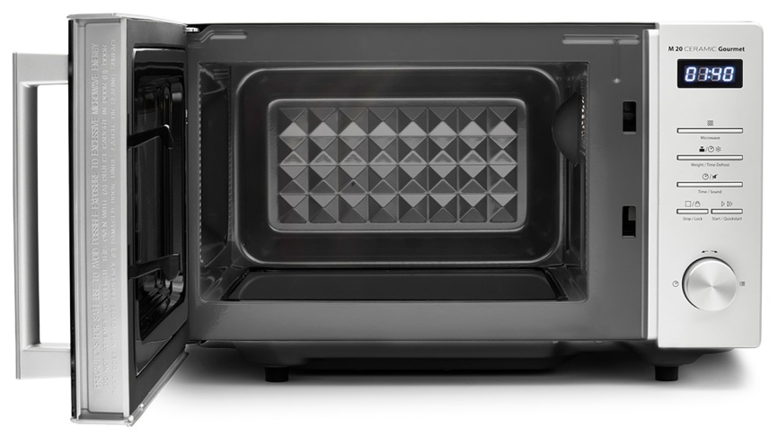 Микроволновая печь - СВЧ Caso M 20 Ceramic Gourmet, дисплей, 700 Вт, таймер фото 4