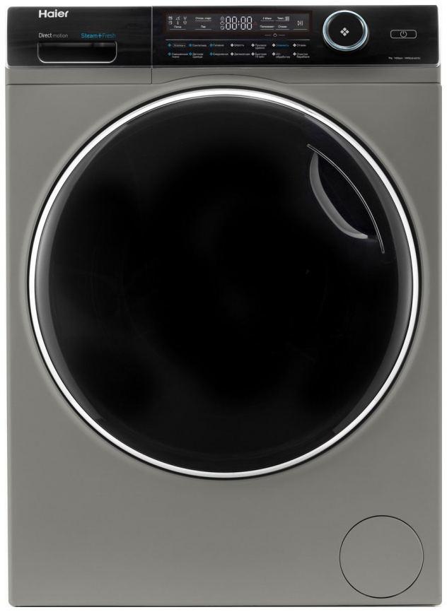Стиральная машина Haier HW90-B14979S автомат 9 кг, серебристый фото 1