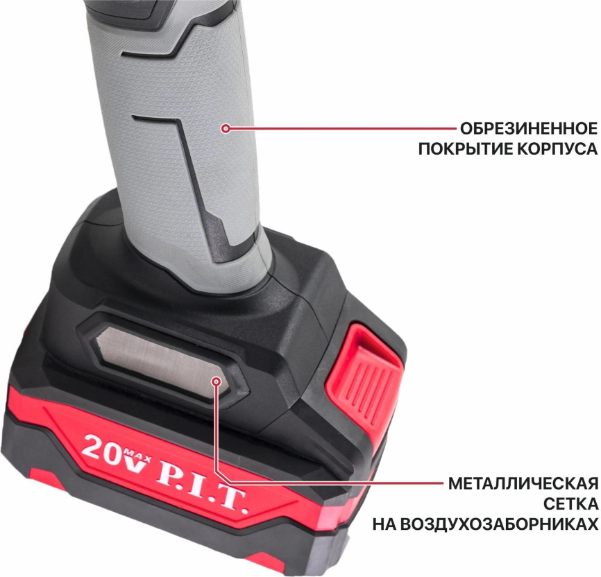 Углошлифовальная машина P.I.T. PWS20H-125A/1 фото 7