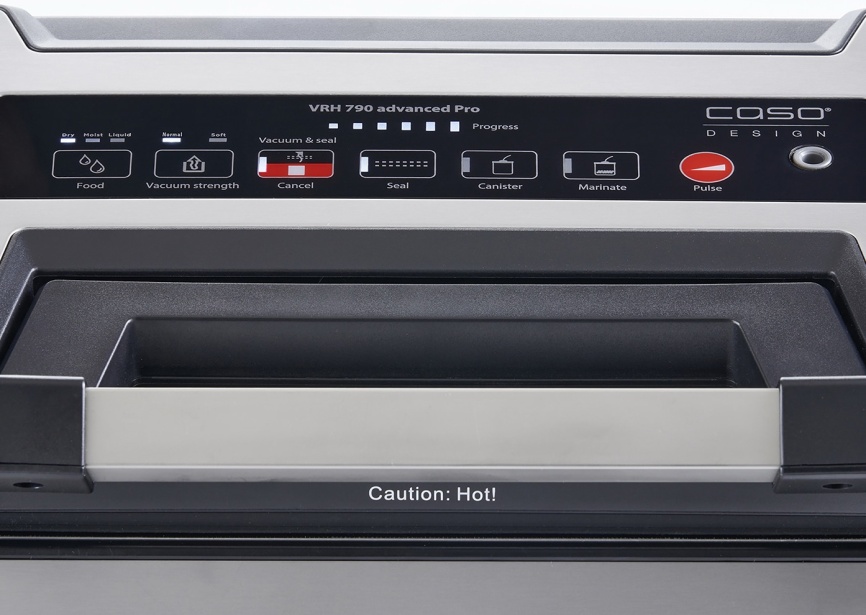Вакуумный упаковщик Caso VRH 790 advanced, 20 л/мин, сенсорная панель фото 5