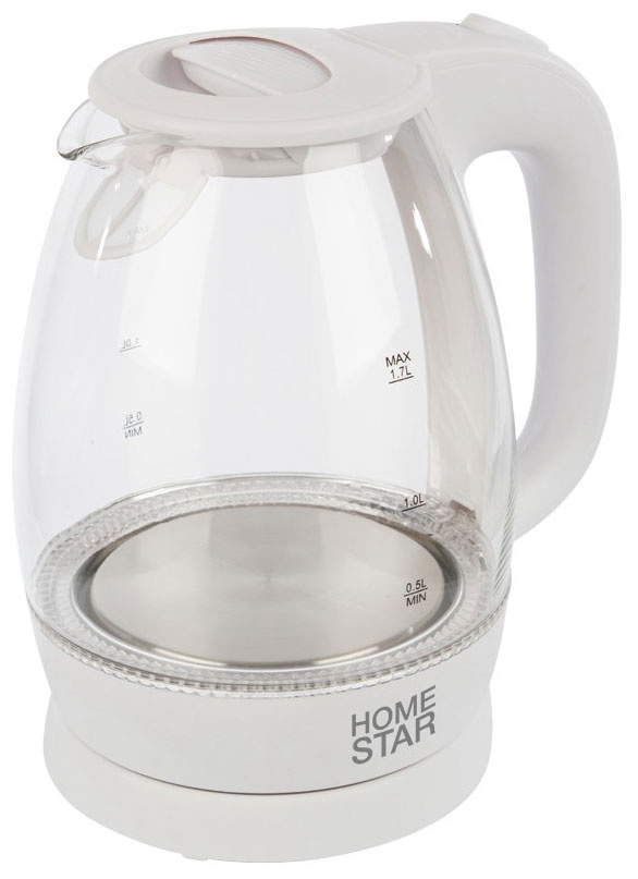 Чайник электрический Homestar HS-1012 003566 белый фото 3
