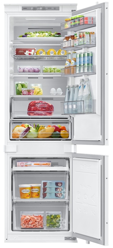 Встраиваемый двухкамерный холодильник Samsung BRB80F26ADS0EO фото 1