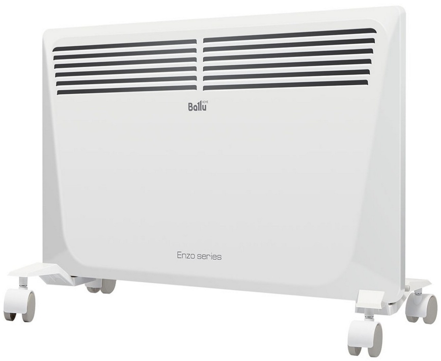 Конвектор Ballu Enzo BEC/EZER-1500,  до 20 м2, влагозащита, белый фото 1