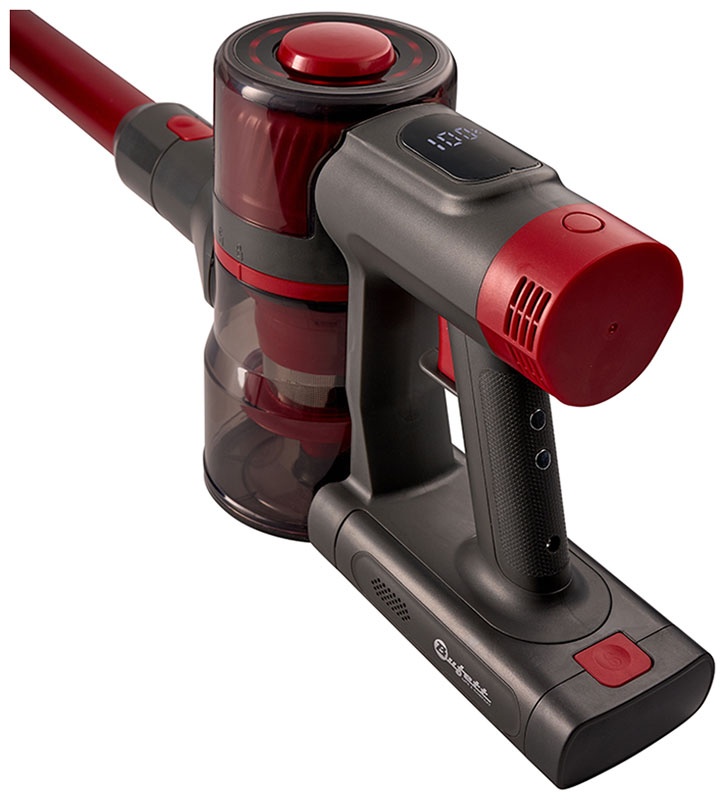 Пылесос вертикальный Bufett MVC 387A, черно-красный (640387) фото 5