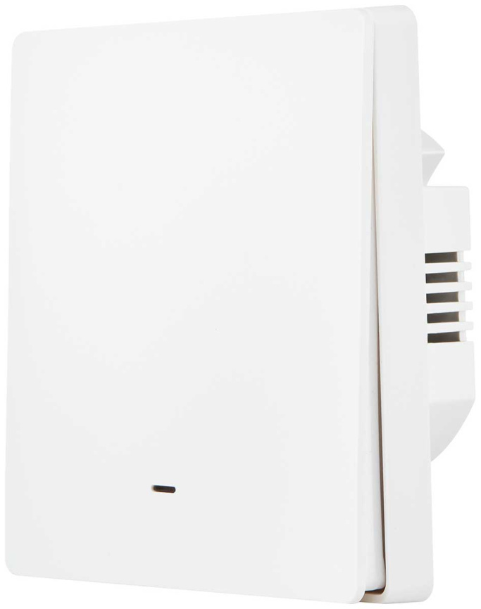 Выключатель  Hommyn настенный, zigbee, 1 клавиша (без нейтрали) SWZBNN01W фото 1