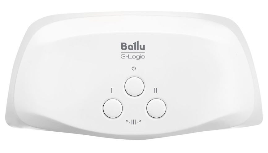 Водонагреватель проточный Ballu 3-Logic TS (5.5 kW) - кран+душ фото 2