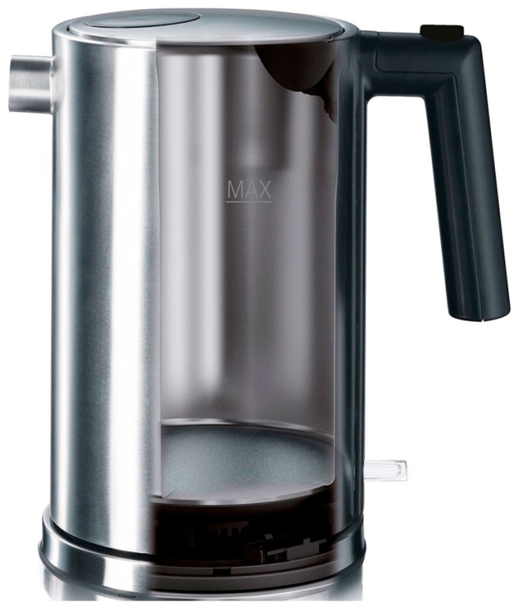 Чайник электрический Graef WK 600 Edelstahl, нержавеющая сталь фото 2