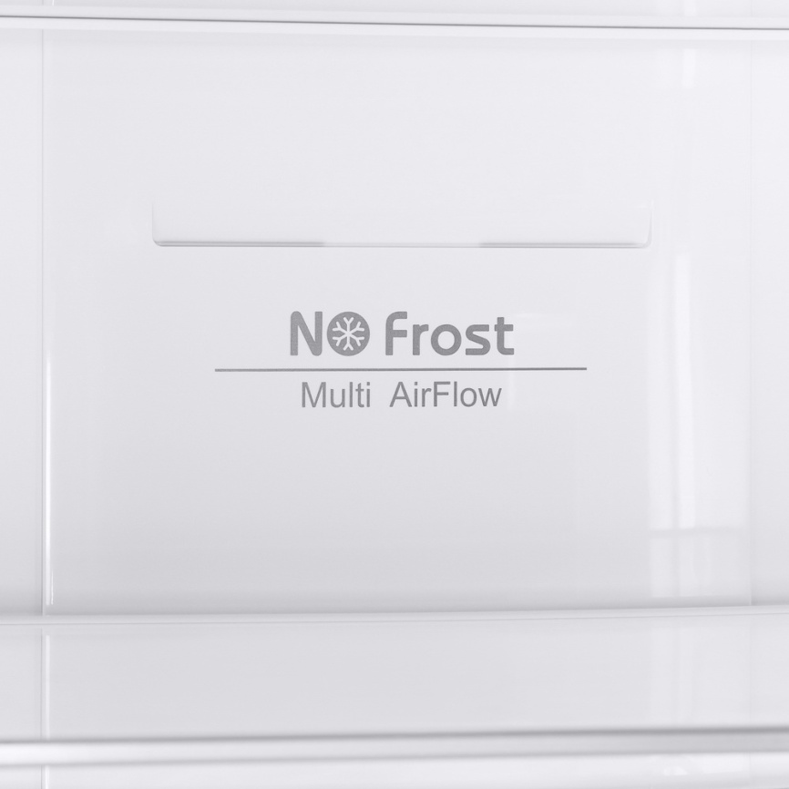 Двухкамерный холодильник Maunfeld MFF185NFS Inverter No frost, серый фото 7