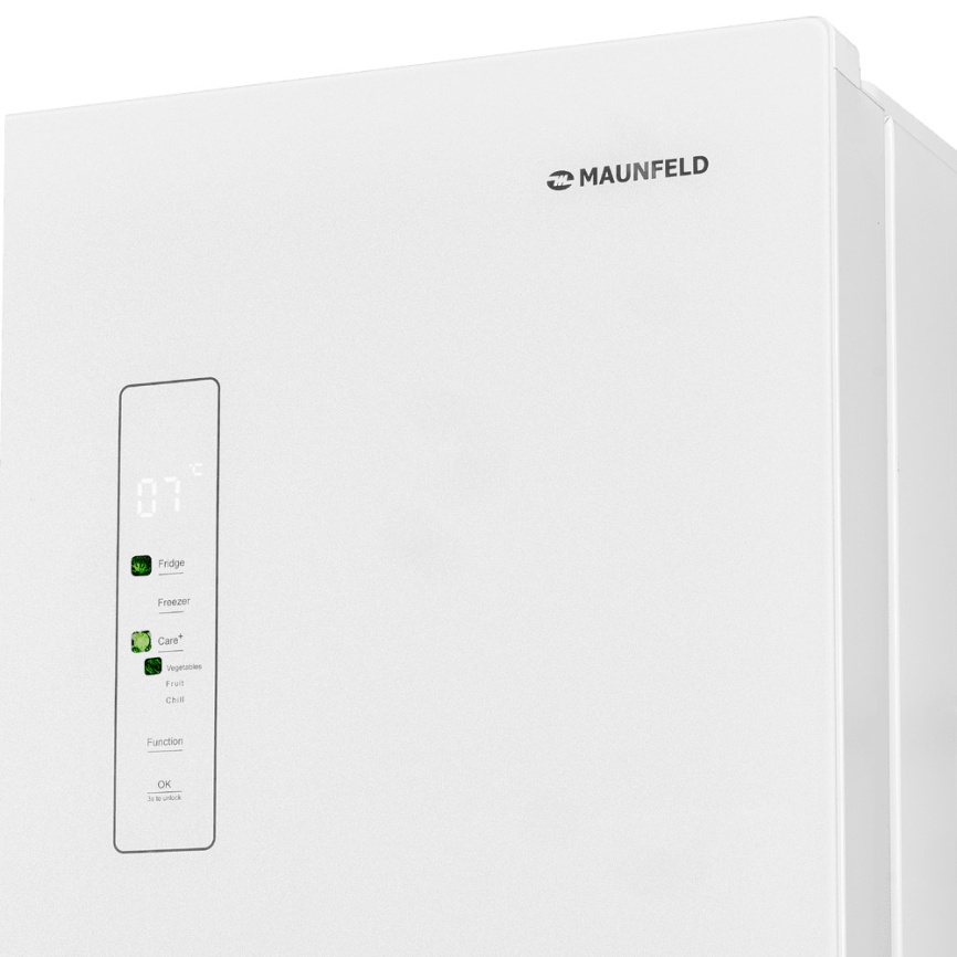 Многокамерный холодильник Maunfeld MFF183NFWE No frost, белый фото 7
