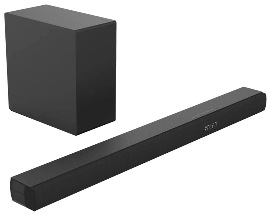 Саундбар Hisense HS3100, мощность 480 Вт, беспроводной сабвуфер, черный фото 3