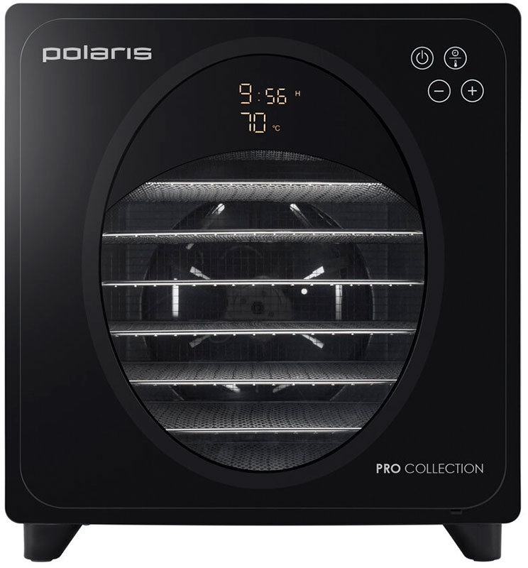 Сушилка для овощей и фруктов Polaris PFD 1106H Pro, 020956, черный фото 1