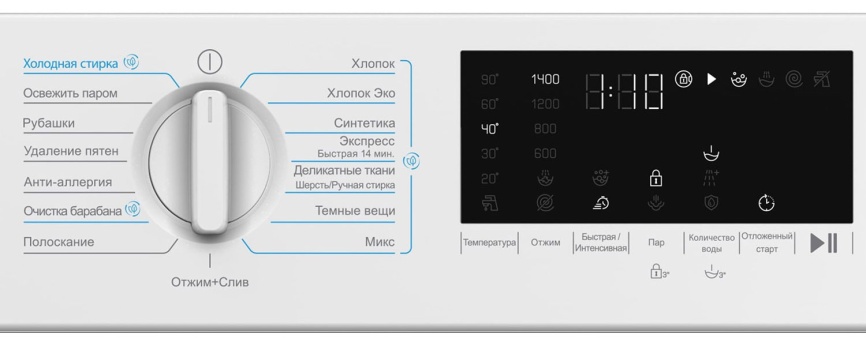 Встраиваемая стиральная машина Beko BI3WBT8841 W белая фото 5