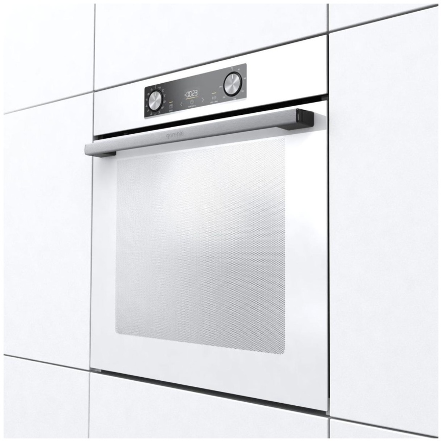 Электрический духовой шкаф Gorenje BOS6737E06WG 59 см, 77 л гриль конвекция, белый фото 5