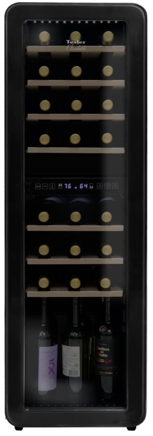 Винный шкаф Tesler CWC-308 BLACK фото 1