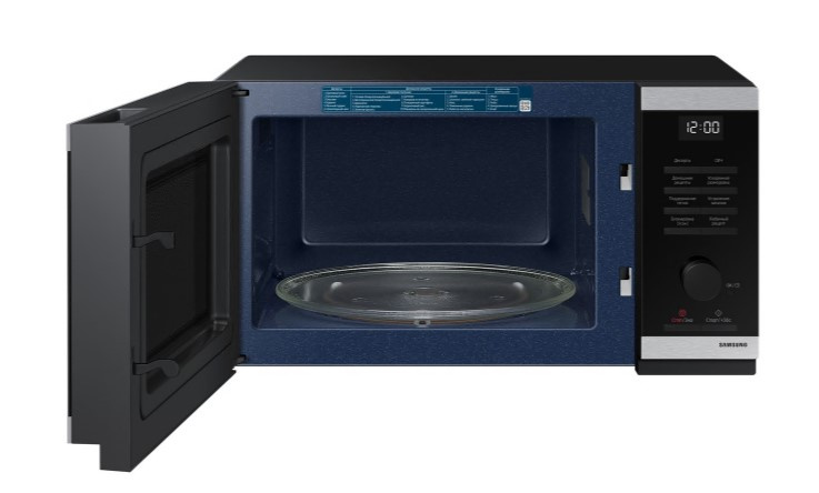 Микроволновая печь 23L SOLO MS23DG4504ATBW нержавеющая сталь/чёрный SAMSUNG фото 6