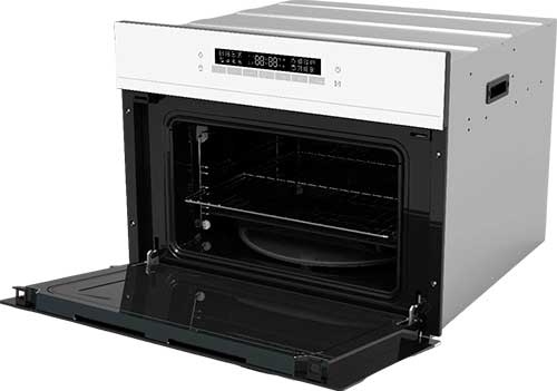 Электрический духовой шкаф Haier HMX-BDC399W 59 см, 40 л гриль, белый фото 2