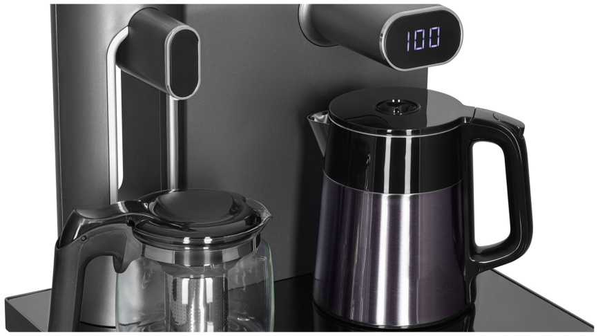 Тиабар  Ecotronic TB41-LE graphite, напольный, с чайным столиком, с охлаждением (ETK12717) фото 5