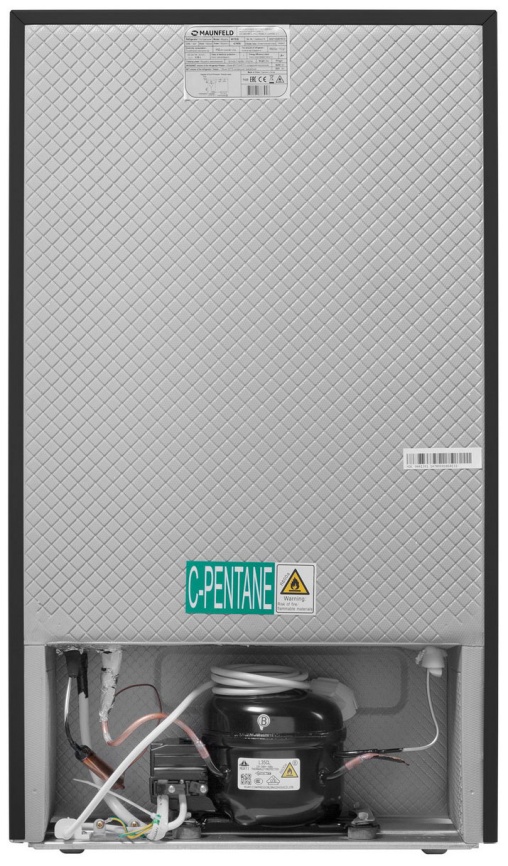 Однокамерный холодильник Maunfeld MFF83B, черный фото 15