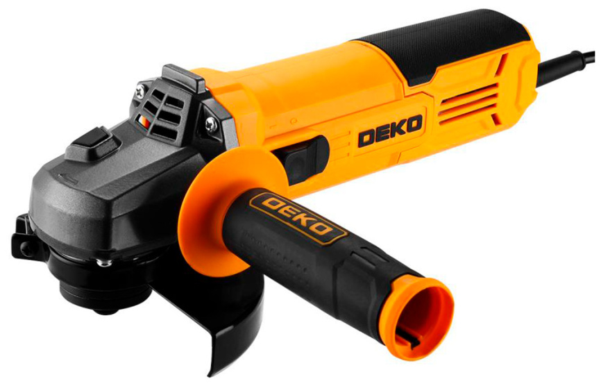 Углошлифовальная машина Deko 125 мм, 1250 Вт, черно-желтый, (AG1250DK) фото 3