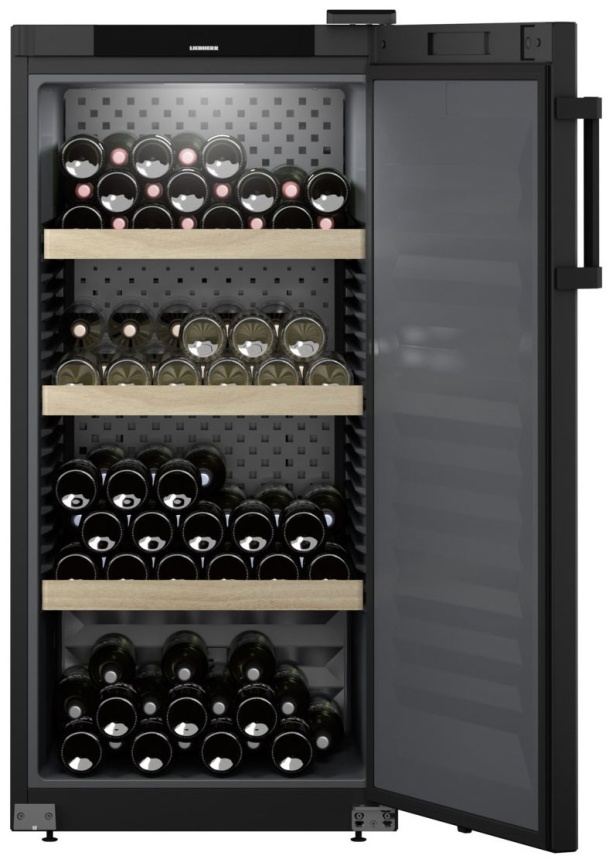 Винный шкаф Liebherr WSbl 4201-20 001 черный фото 5