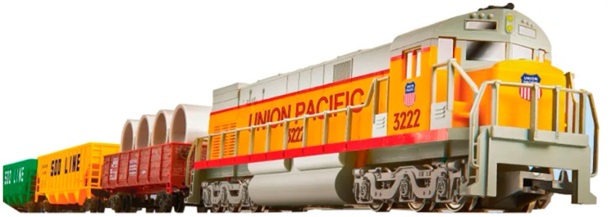 Железная дорога Mehano CARGO TRAIN с ландшафтом фото 1