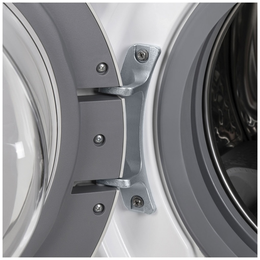 Встраиваемая стиральная машина Maunfeld MBWM1486S автомат 8 кг, белый фото 8