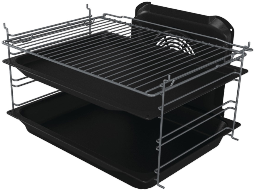 Электроплита Gorenje GECS6B70CLI 60 см, 71 л, 4 конфорки, бежевый фото 9