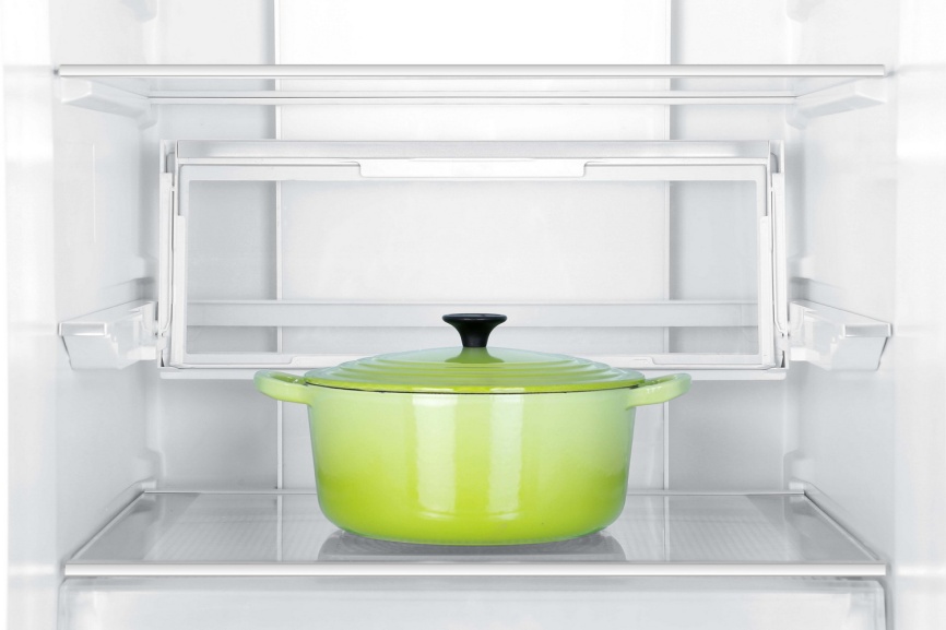 Двухкамерный холодильник Haier C4F740CLBGU1 No frost, коричневый фото 15