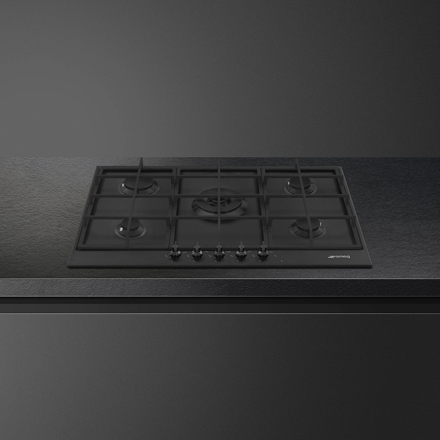 Газовая варочная панель SMEG PX375MB фото 2