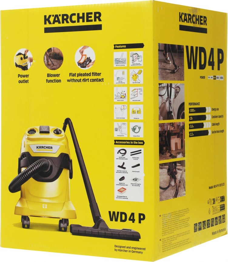 Строительный пылесос Karcher 1.628-270.0 фото 10