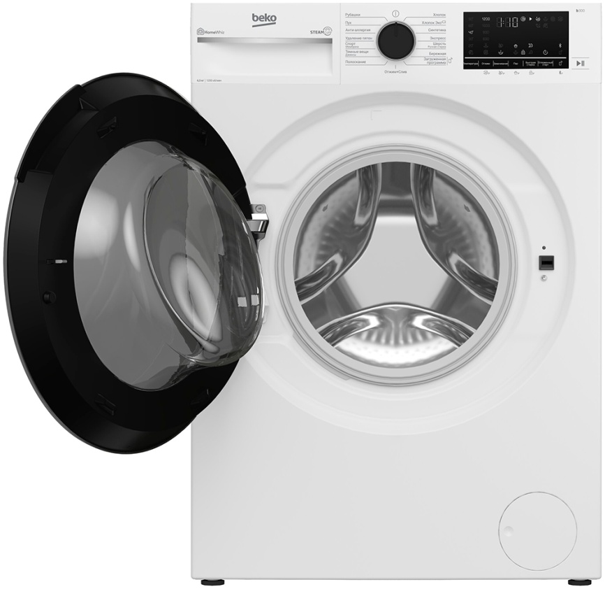 Стиральная машина Beko B3WFR56H2W RU C7SR400 120 автомат 6,5 кг, белый фото 3