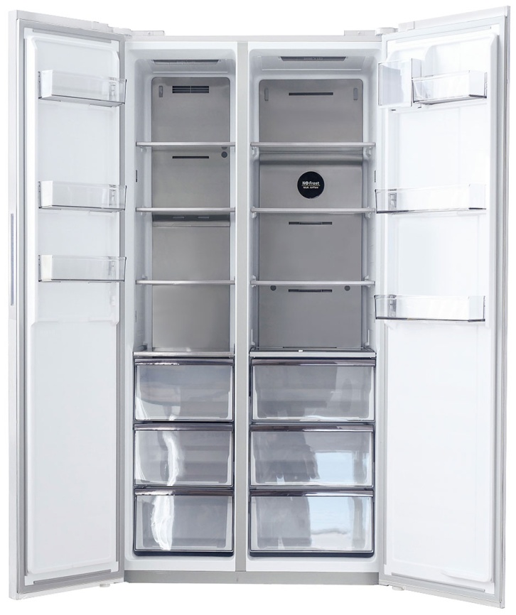 Холодильник Side-by-Side Centek CT-4200 White Stone фото 2