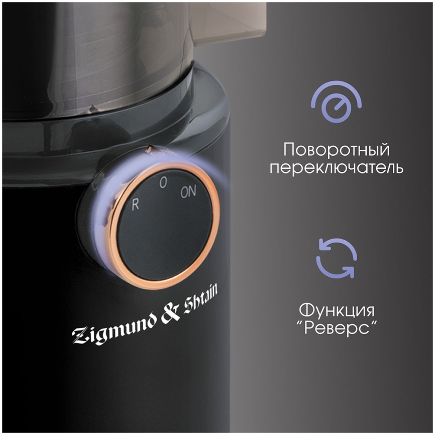 Соковыжималка шнековая Zigmund & Shtain ESJ-771 фото 5